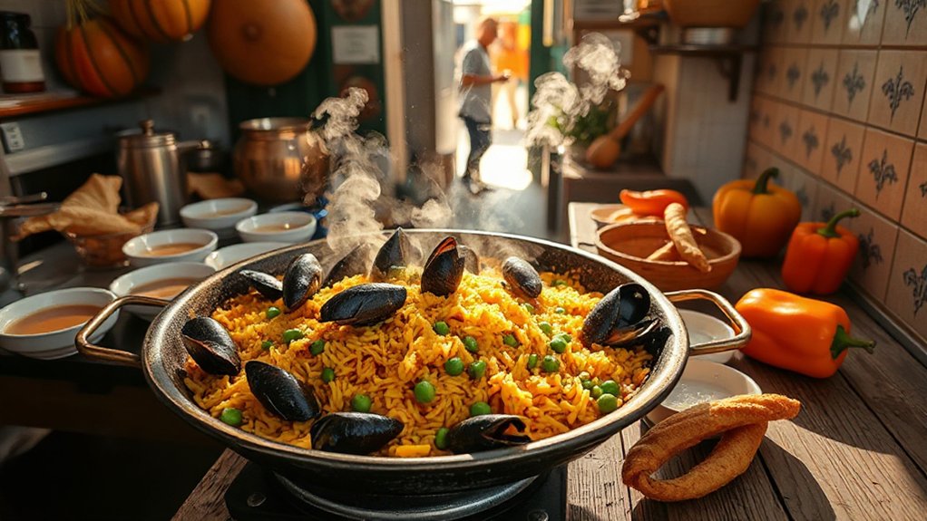 authentic saffron bomba rice