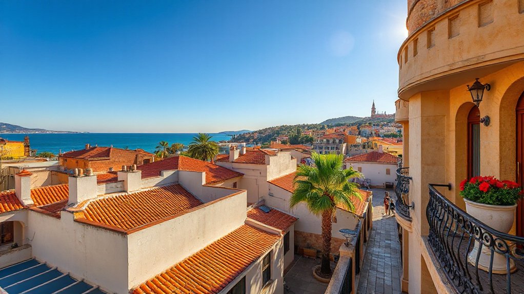 balconies breezes rooftops views