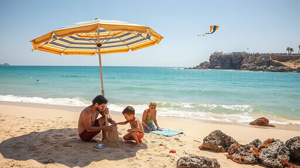 beach safety and shade tips