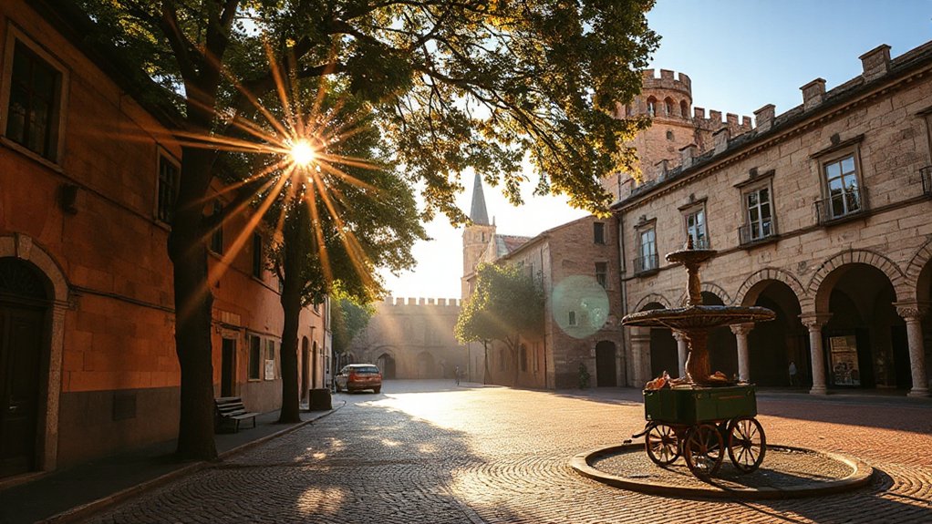 best time for medieval atmosphere