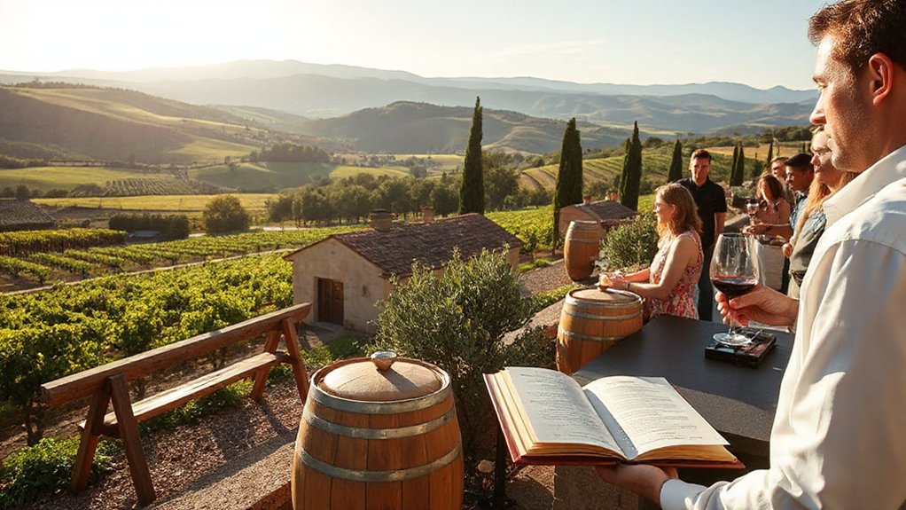 candid cellar tasting experience