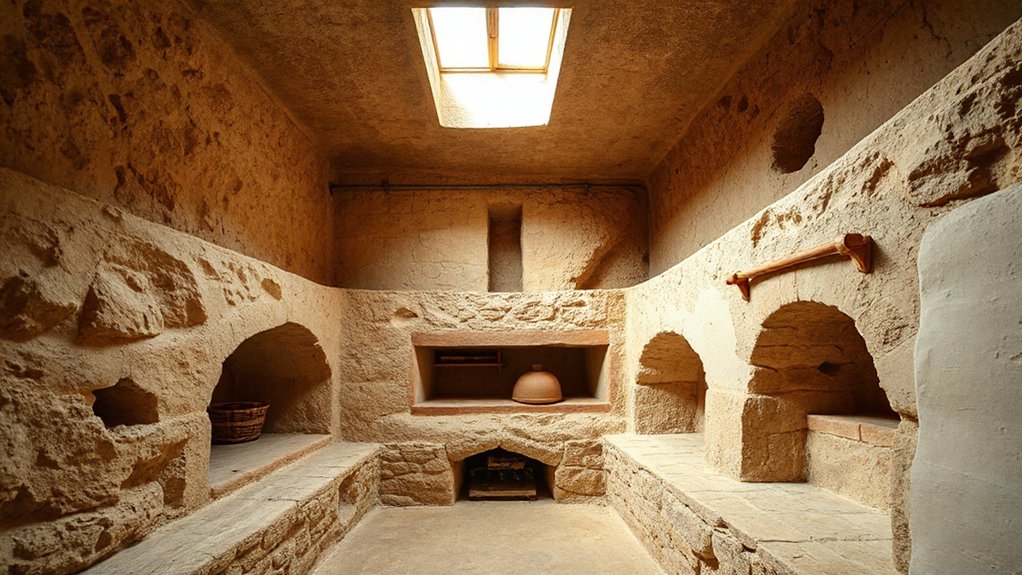 cave thermal mass effectiveness