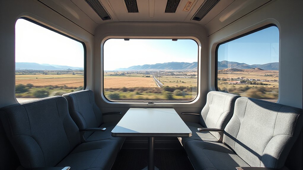 choose comfortable suitable train seats