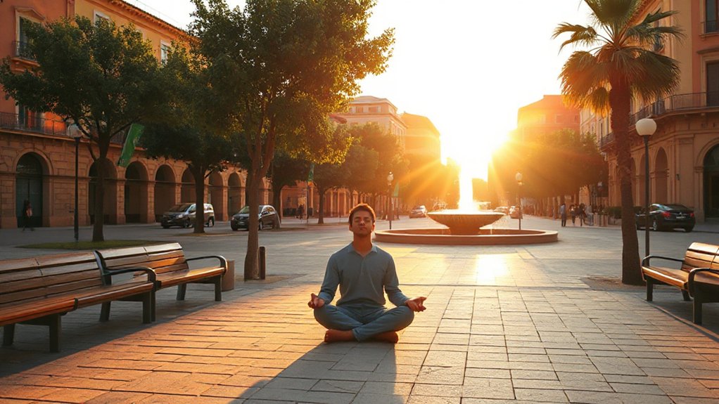 city parks foster mindful pauses