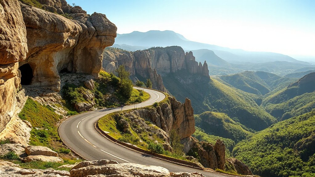 cliff views and secret caves