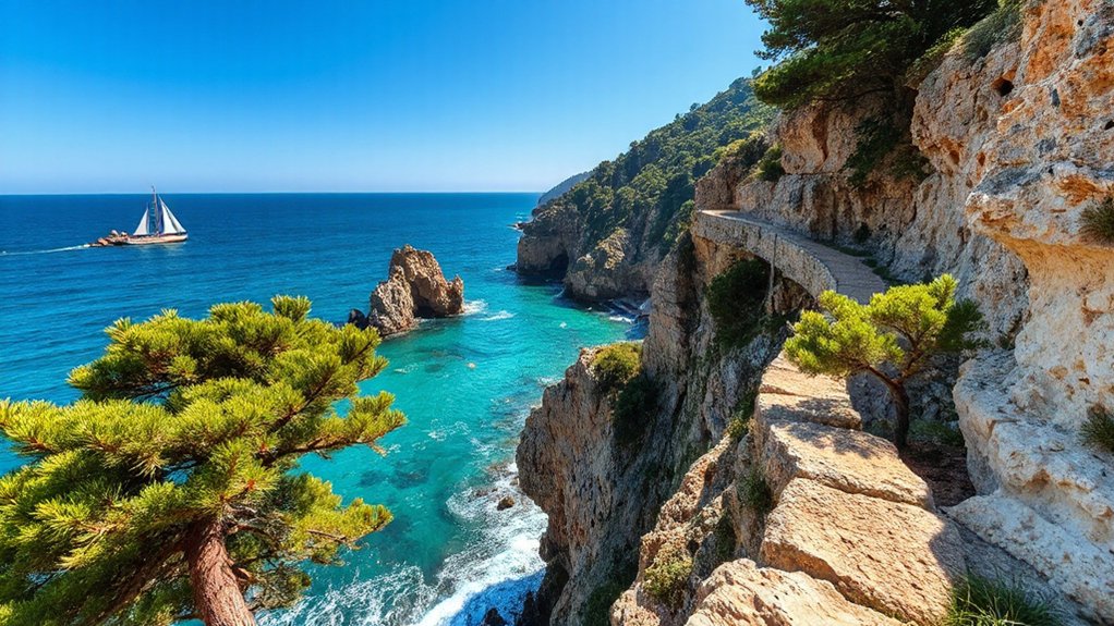 cliffside trails coastal vistas