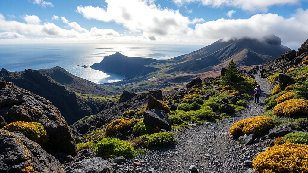 diverse volcanic ecological landscapes