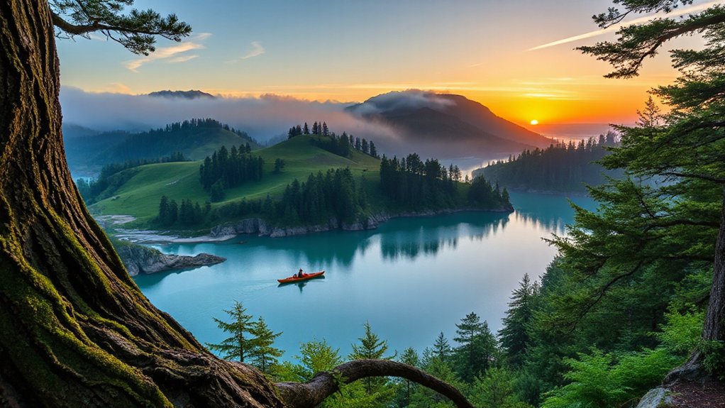 eco friendly nature exploration routes