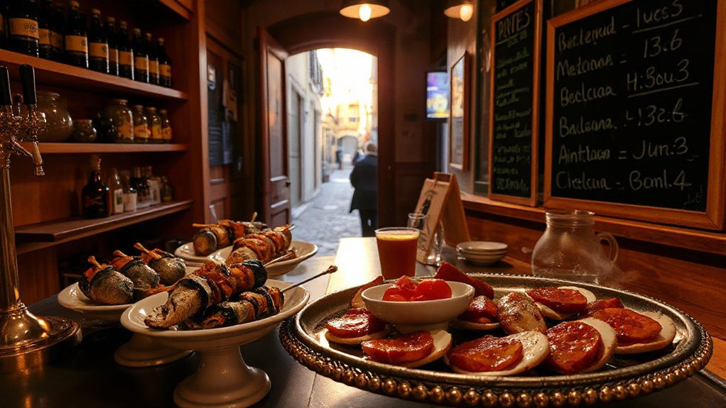 efficient pintxo tasting route