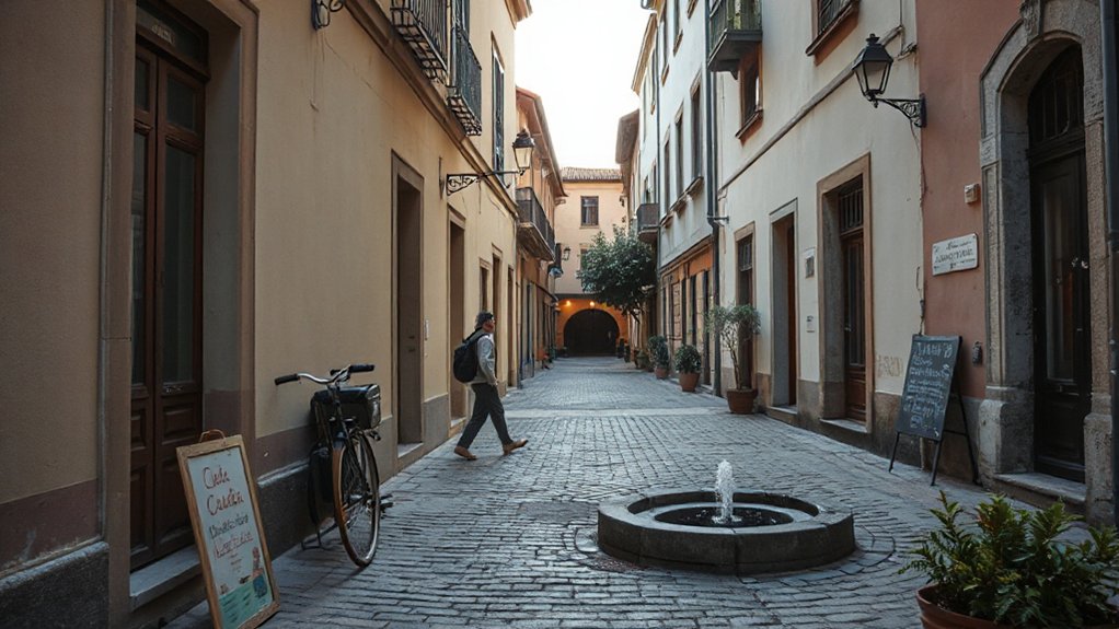 explore local uncrowded neighborhoods