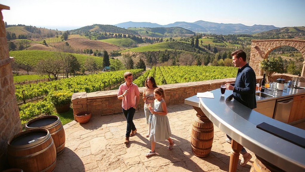 family friendly winery visits