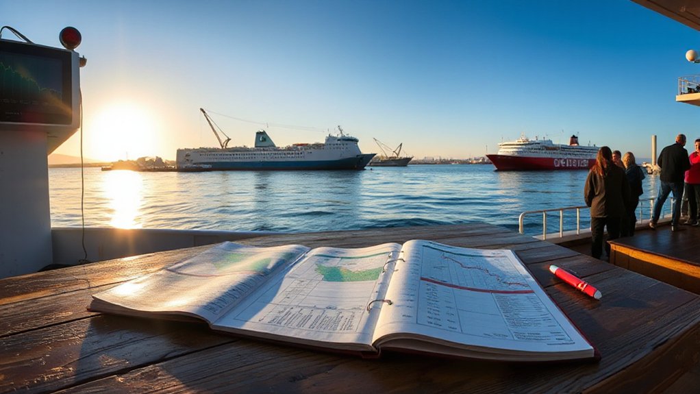 ferry schedules and delays