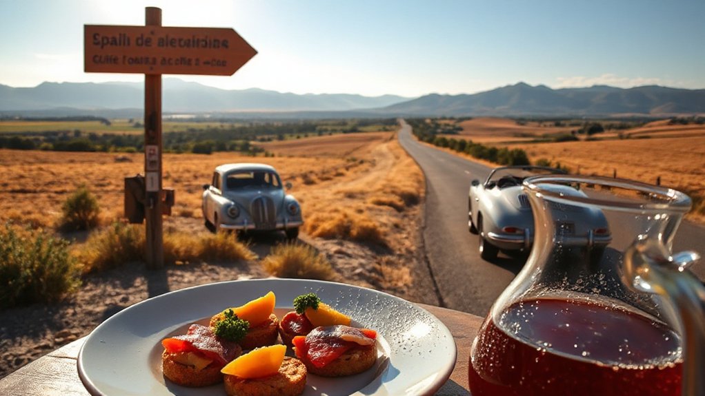 food focused spanish road trips