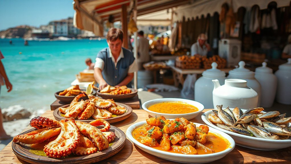 fresh smoky coastal flavors