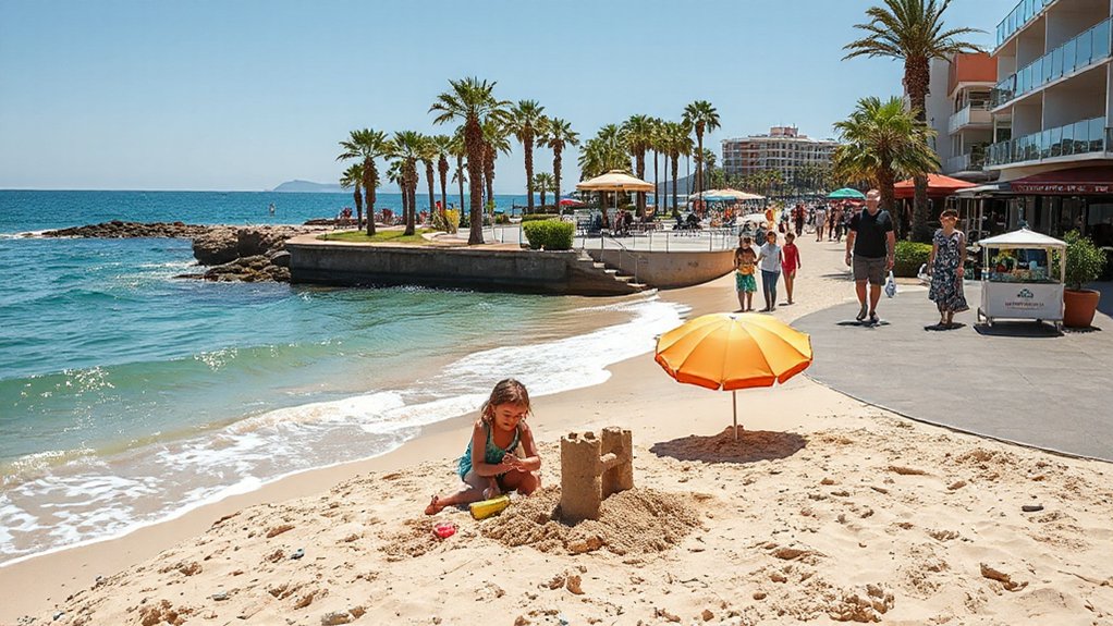 gentle beaches and family fun