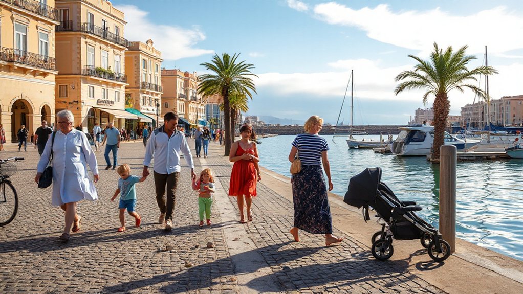 gentle family friendly shoreline strolls