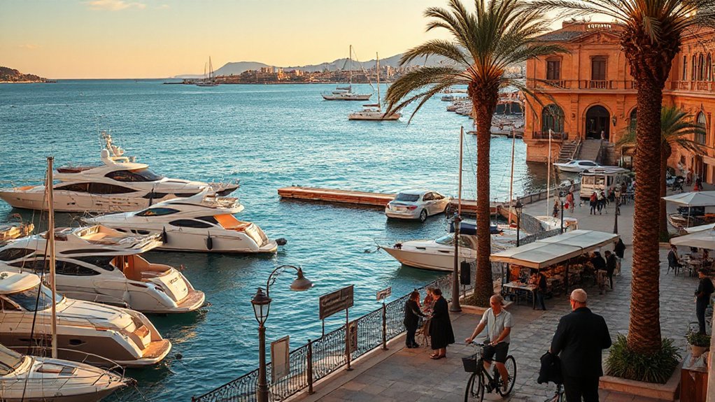 harbor activity and maritime history