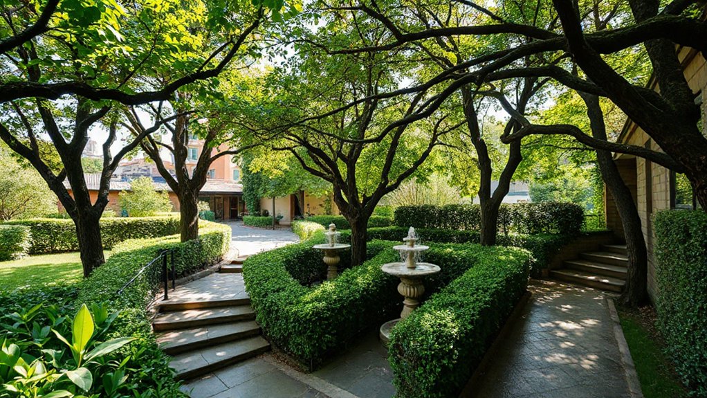 hidden alleyway botanical oasis