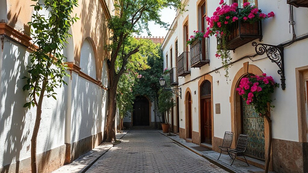 hidden courtyards and lantern lit alleys