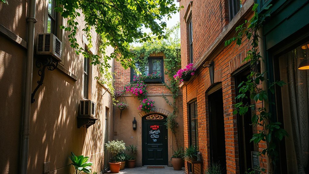 hidden courtyards and stories