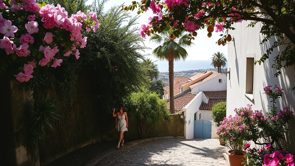 hidden gardens and peaceful walks