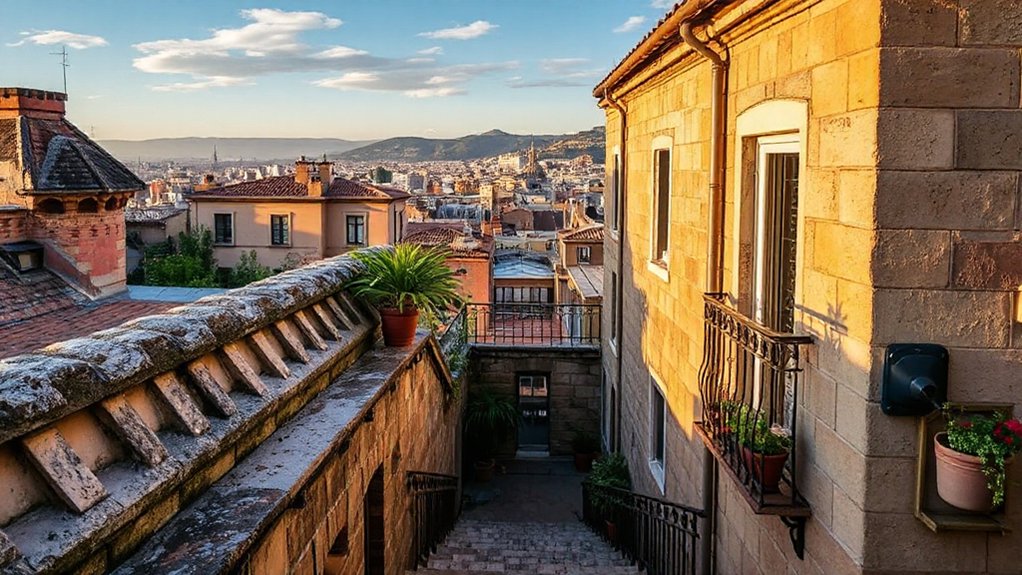 hidden rooftop city views