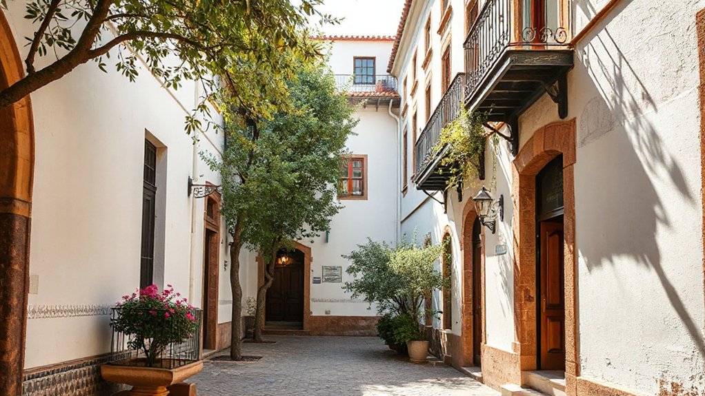 historic charm through sensory details