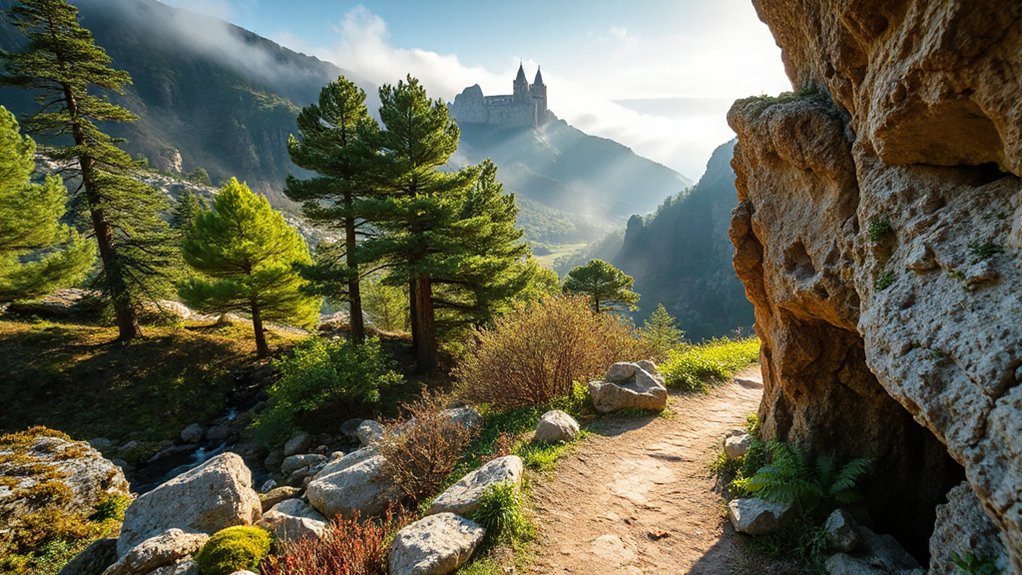 historic trails and nature walks