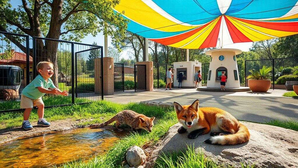 interactive family friendly animal experiences