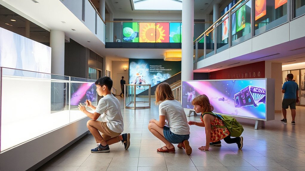 interactive safe engaging exhibits