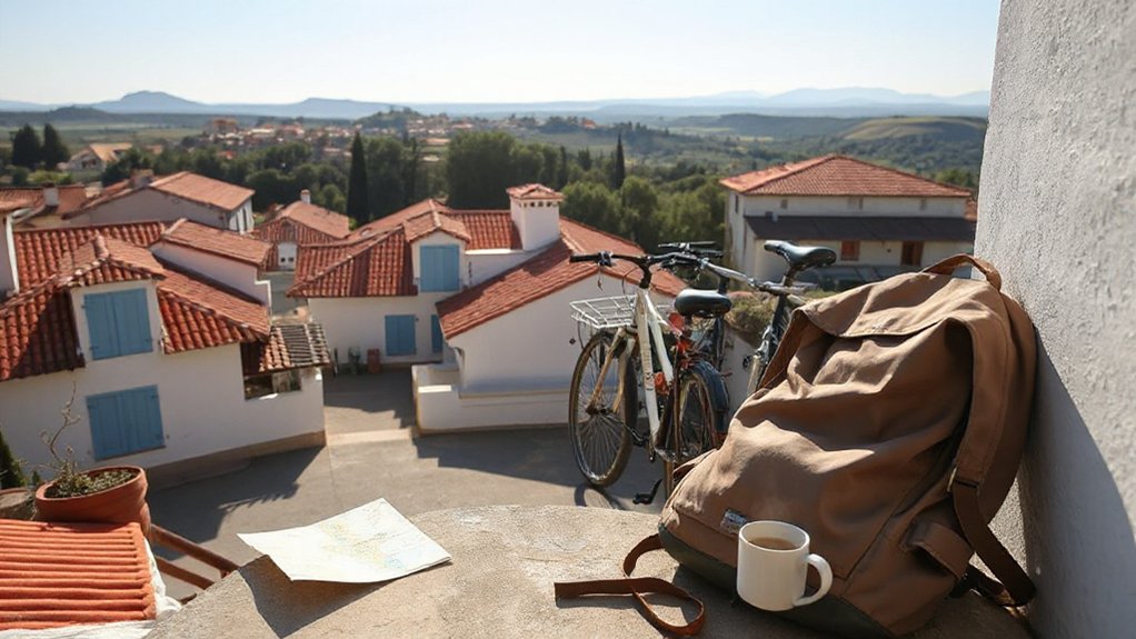 light relaxed travel ready mornings