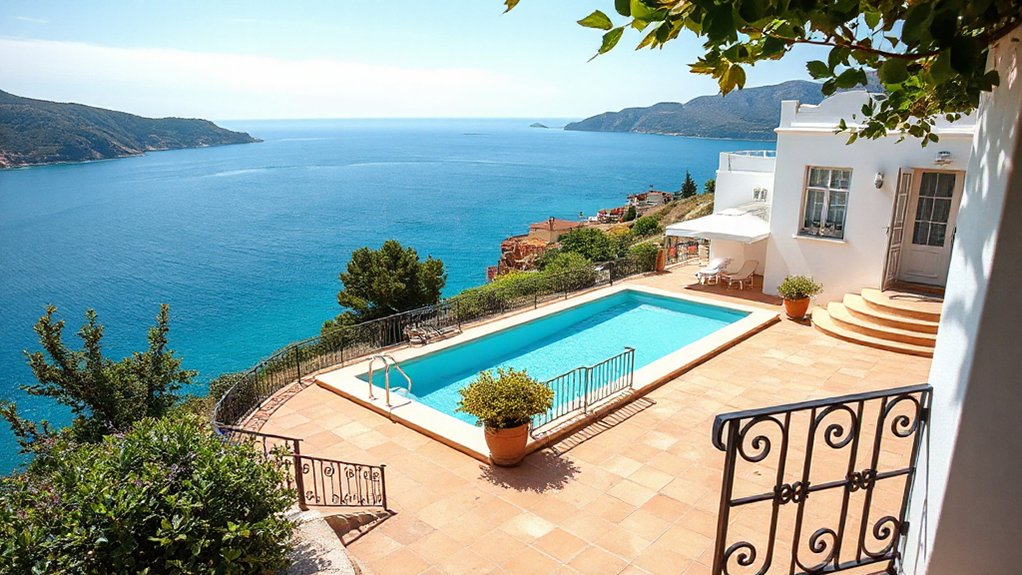 luxury coastal cliff residences