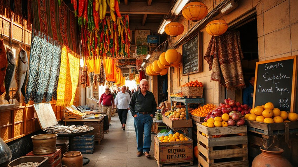 market layout guides exploration