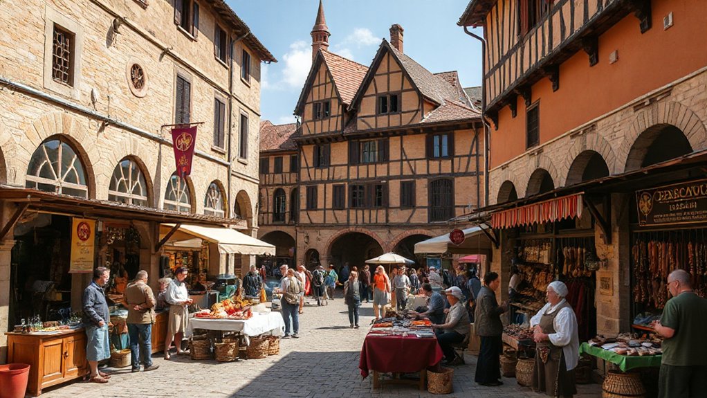 medieval markets guilds traditions