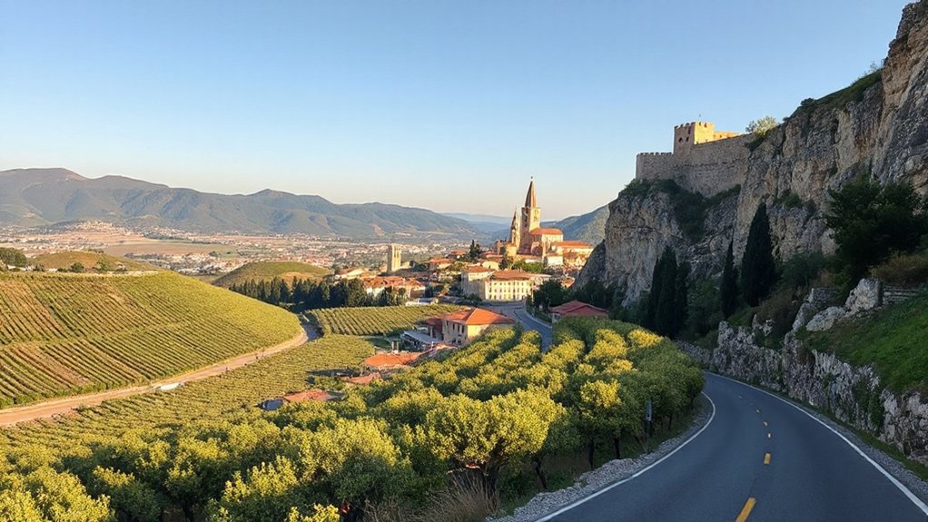 medieval towns and wine tasting