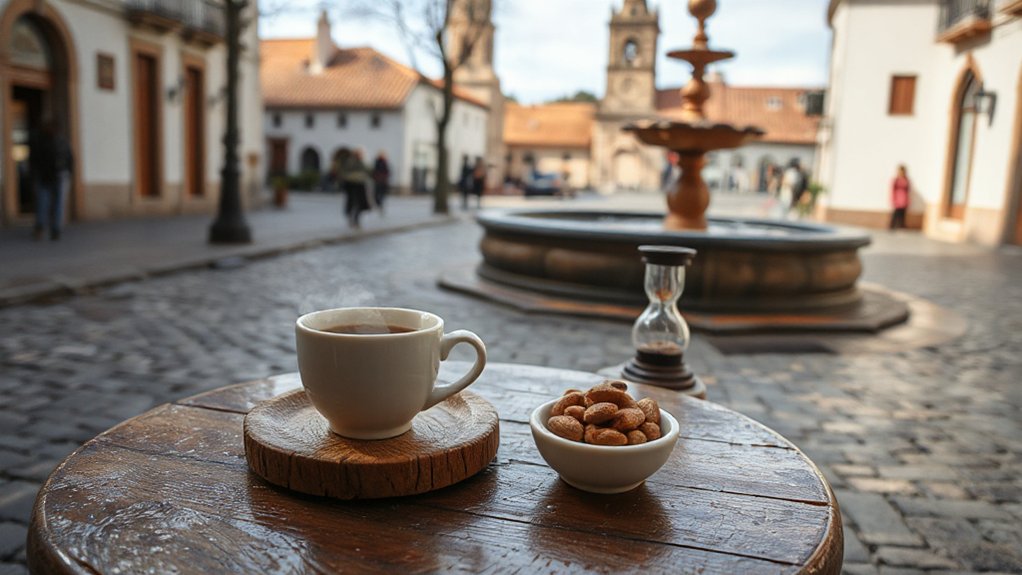 morning coffee city awakening