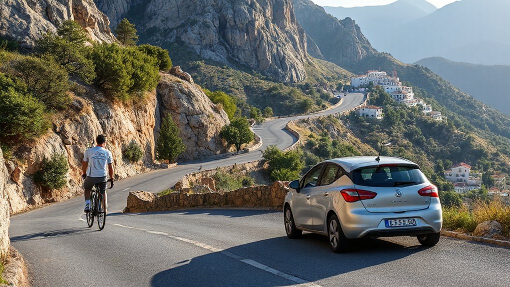 mountain road driving etiquette