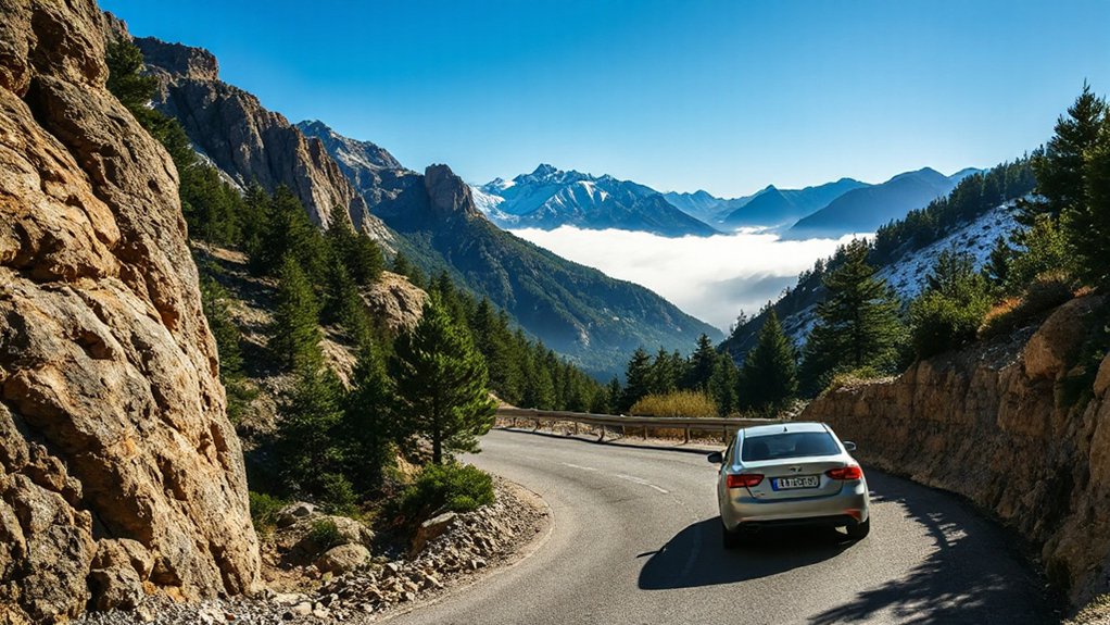 mountain road driving precautions