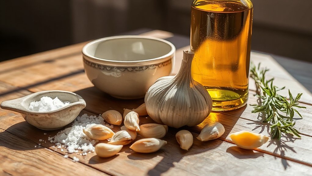 olive oil garlic tradition