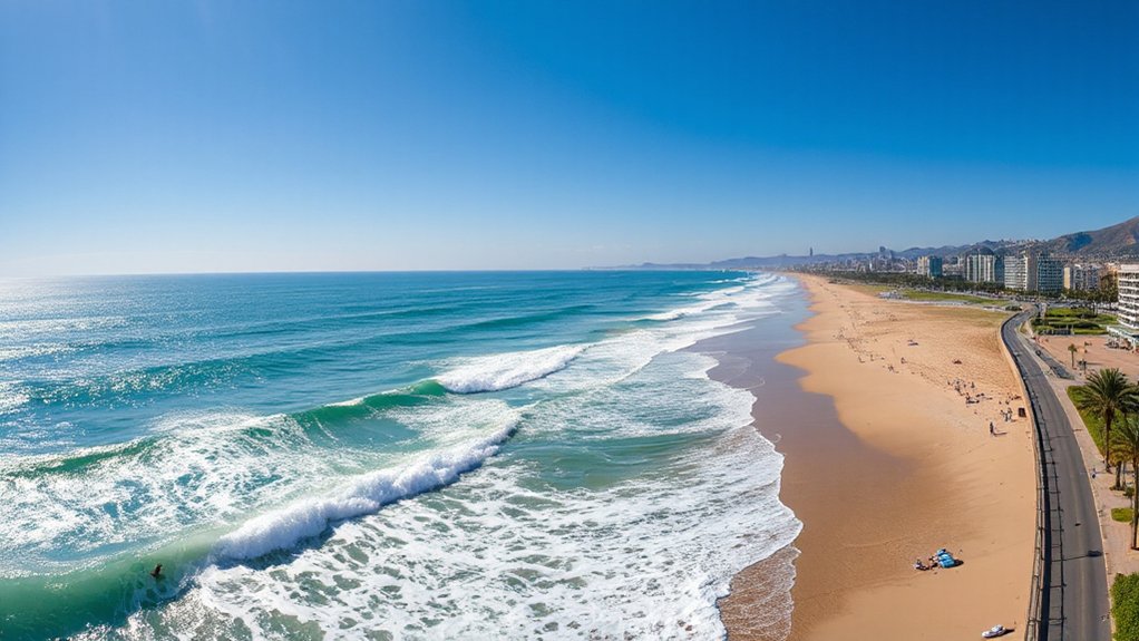 optimal beach visits timing