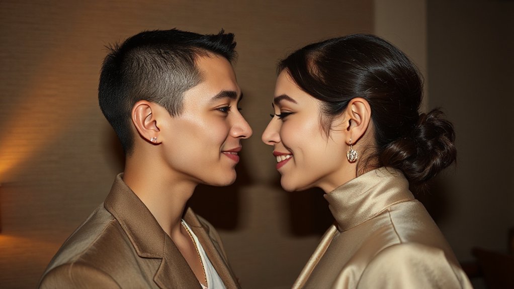 polite post kiss social cues