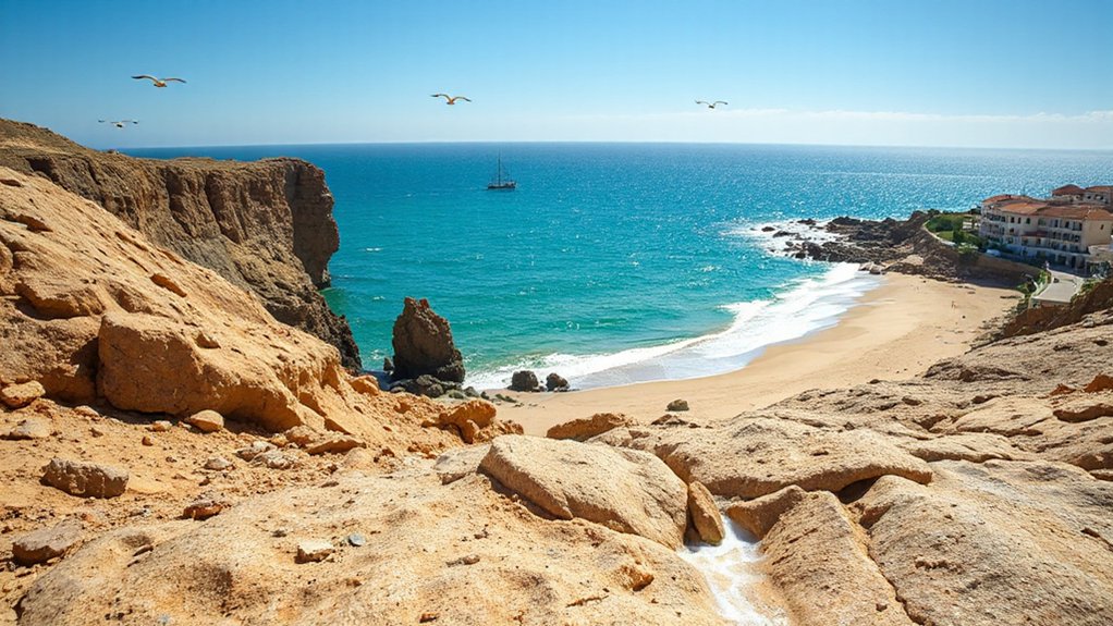 preserved vibrant sustainable coastline