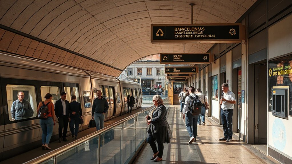 public transit in barcelona
