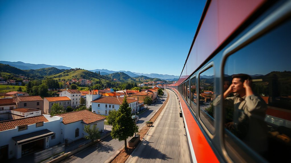 quick rail town connections