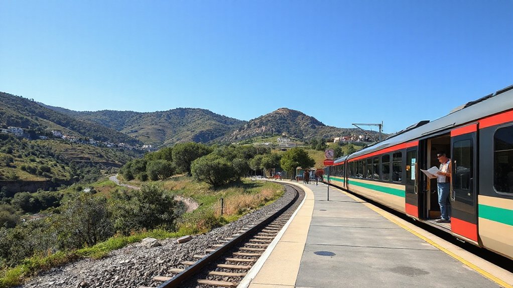 rail and bus day trips