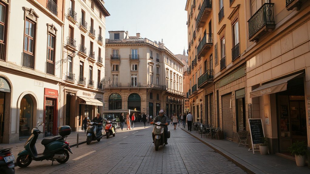 regional noon rhythms vary