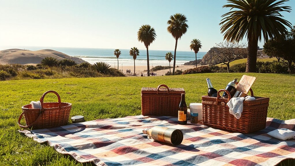 relaxed local picnic etiquette