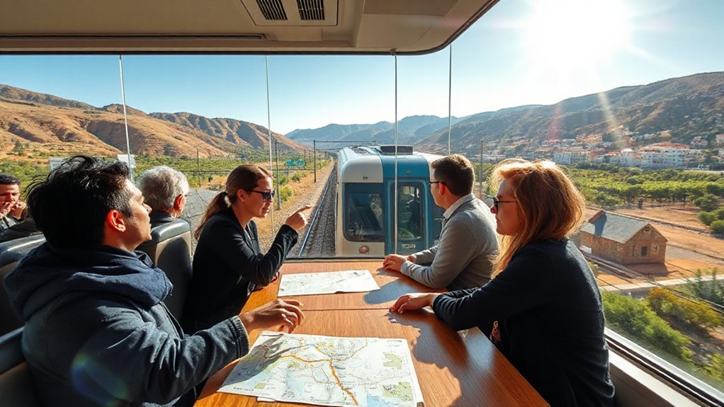 reliable regional train connections