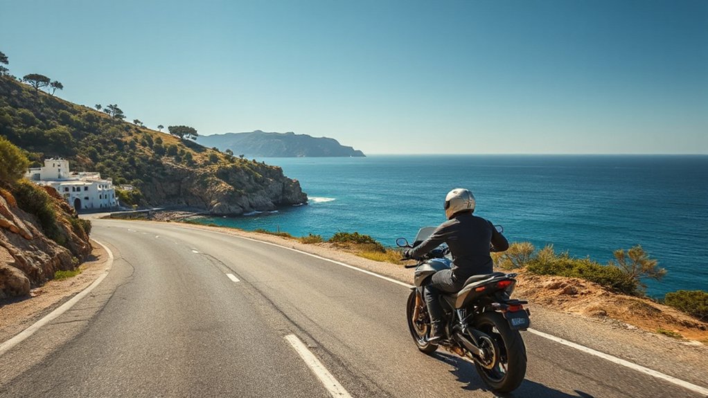 scenic coastal riding experience