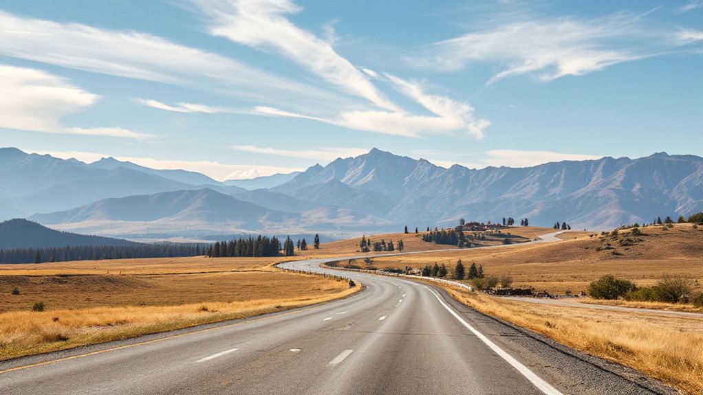 scenic mountain highland drives